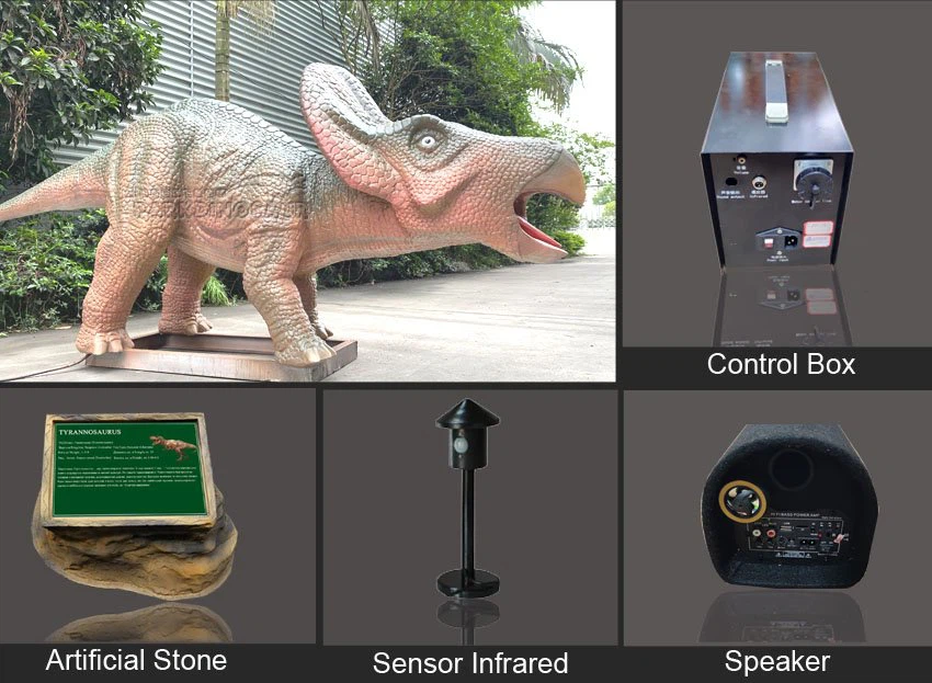 Realistic Full Size Robotic Dinosaur-F