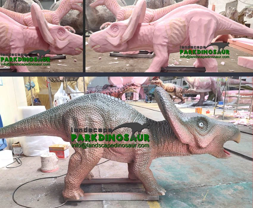 Realistic Full Size Robotic Dinosaur-Production