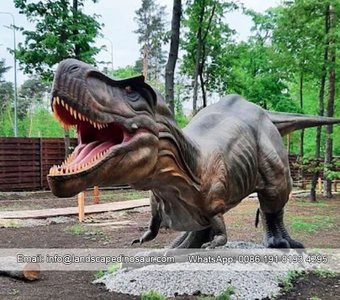 Large Animatronic T-Rex Statue     -002