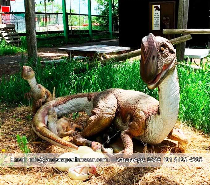 Forest Dinosaurs Statue-02