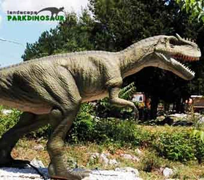 Risastór lífræn risaeðlulíkan fyrir golfskreytingar